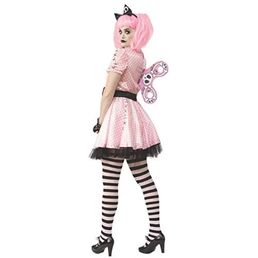 Pink Skelly Costume